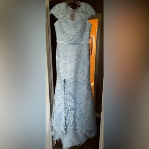 NWT blue evening gown size 12